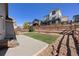 Spacious backyard with patio and tiered landscaping at 17865 Mining Way, Monument, CO 80132