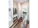 Bathroom with built-in bench and linen storage at 4546 Cholla Trl, Castle Rock, CO 80104