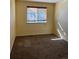 Bright bedroom with neutral carpeting and window coverings at 5756 S Truckee Ct, Centennial, CO 80015