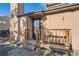 Inviting exterior with a wooden deck and steps leading to the entrance at 30819 Hilltop Dr, Evergreen, CO 80439