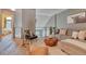 Cozy living space with modern furniture and large windows at 8016 E Fairmount Dr, Denver, CO 80230