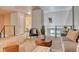 Elegant living room with hardwood floors and a cozy seating arrangement at 8016 E Fairmount Dr, Denver, CO 80230