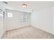 Secondary bedroom with window and closet at 7447 Soapstone Way, Castle Rock, CO 80108