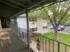 View from a balcony overlooking the courtyard and parking lot at 2565 S Sheridan Blvd # 20, Denver, CO 80227