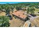 Aerial view of home with shed and driveway at 801 Panorama Dr, Golden, CO 80401