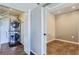 Convenient laundry room with stackable washer and dryer at 475 W 12Th Ave # 7G, Denver, CO 80204