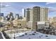 Breathtaking aerial view of the building and surrounding neighborhood at 475 W 12Th Ave # 7G, Denver, CO 80204