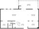 Detailed floor plan showcasing a spacious layout with sunroom and multiple bedrooms at 3131 E Alameda Ave # 1107, Denver, CO 80209