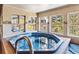 Indoor hot tub perfect for relaxation after a long day at 100 S Park Ave # 111112, Breckenridge, CO 80424