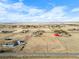 Wide shot of property and neighborhood at 54686 E Bobcat Ln, Strasburg, CO 80136
