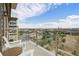 Spacious balcony with city views and outdoor seating at 7600 Landmark Way # 1403, Greenwood Village, CO 80111