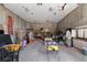 Large workshop with ample storage and workbenches at 6123 Buffalo Run, Littleton, CO 80125