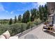 Private deck with scenic views and comfortable outdoor seating at 6123 Buffalo Run, Littleton, CO 80125