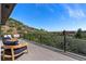 Spacious deck offering stunning mountain and landscape views at 6123 Buffalo Run, Littleton, CO 80125