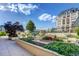 Well-maintained garden with various flowers and plants at 925 N Lincoln St # 14C, Denver, CO 80203