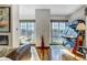 Game room with arcade games and city views at 925 N Lincoln St # 14C, Denver, CO 80203