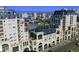 Aerial view showcases the building's architecture and location at 925 N Lincoln St # 14C, Denver, CO 80203