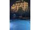 Relaxing hot tub with building view at night at 925 N Lincoln St # 14C, Denver, CO 80203