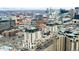 Aerial view of the upscale building and surrounding area at 925 N Lincoln St # 14C, Denver, CO 80203