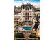 Luxury building with a rooftop pool and city views at 925 N Lincoln St # 14C, Denver, CO 80203