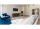 Bright living room with comfy seating and stylish decor at 1150 Inca St # 27, Denver, CO 80204