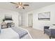 Spacious bedroom with access to two other rooms at 109 Racer St, Bennett, CO 80102