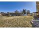 Large backyard with shed and playset at 4828 S Owens Way, Littleton, CO 80127