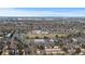 Aerial view of a high school and surrounding neighborhood at 1223 S Wheeling Way, Aurora, CO 80012