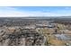 Aerial view of the surrounding area, including a high school at 1223 S Wheeling Way, Aurora, CO 80012