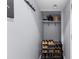 Small closet with shoe rack and storage space at 1223 S Wheeling Way, Aurora, CO 80012