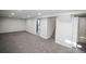 Finished basement with carpeted floor and plenty of space at 1341 W 68Th Ave, Denver, CO 80221