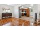 Open kitchen features wood cabinets and stainless steel appliances at 7886 Cyd Dr, Denver, CO 80221