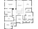Open floor plan with primary bedroom, office, laundry, 2 additional bedrooms, and 3 baths at 8551 Orchard Way, Arvada, CO 80007