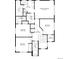 Second floor layout with primary bedroom, two additional bedrooms, and bathrooms at 779 Kohlor Dr, Lafayette, CO 80026