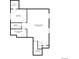 Basement floor plan featuring a recreation room, bedroom, bathroom, and storage at 779 Kohlor Dr, Lafayette, CO 80026