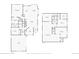 Complete floor plan of house, showing main and lower levels at 15827 E 107Th Way, Commerce City, CO 80022