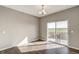 Dining area with sliding glass door leading to a small balcony at 4205 Sandstone Dr, Mead, CO 80504