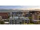 Stunning mountain and city views from rooftop deck at 669 N Washington St # 901, Denver, CO 80203