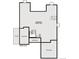 Lower level floor plan, partially unfinished with potential for future bedrooms and bathrooms at 1737 Marlowe E Cir, Erie, CO 80516