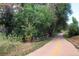 Peaceful paved path alongside lush greenery and trees at 2894 W Riverwalk Cir # B219, Littleton, CO 80123