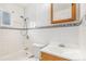 Clean bathroom with shower/tub and vanity at 423 S Xanadu St, Aurora, CO 80012