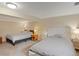 Two beds in a finished basement bedroom with ample space and natural light at 4009 Wonderland Hill Ave, Boulder, CO 80304
