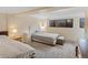 Basement bedroom with two twin beds and nice lighting at 4009 Wonderland Hill Ave, Boulder, CO 80304