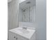 Clean bathroom with vanity and shower at 8970 Decatur St, Denver, CO 80260