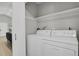 Convenient laundry room with washer and dryer hookups at 4750 E Louisiana Ave, Denver, CO 80246