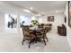 Finished basement with a seating area and game table at 5300 Soledad Cir, Parker, CO 80134