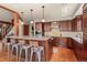 Gourmet kitchen with granite countertops and custom cabinetry at 168 Corkscrew Dr, Breckenridge, CO 80424