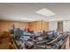 Finished basement with a large model train set at 9641 Sierra Dr, Arvada, CO 80005