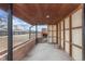 Brick patio with built-in grill and corrugated metal siding at 7511 Leyden St, Commerce City, CO 80022