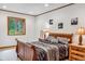 Basement bedroom with full-size bed and nightstands at 274 Cr 672, Breckenridge, CO 80424